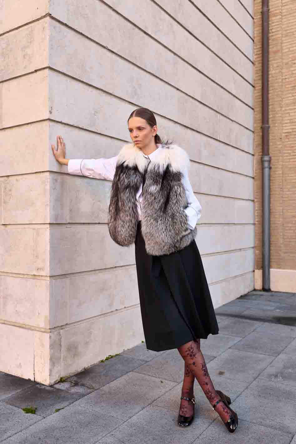 Plantiumfuchsweste - natürliche Farbe