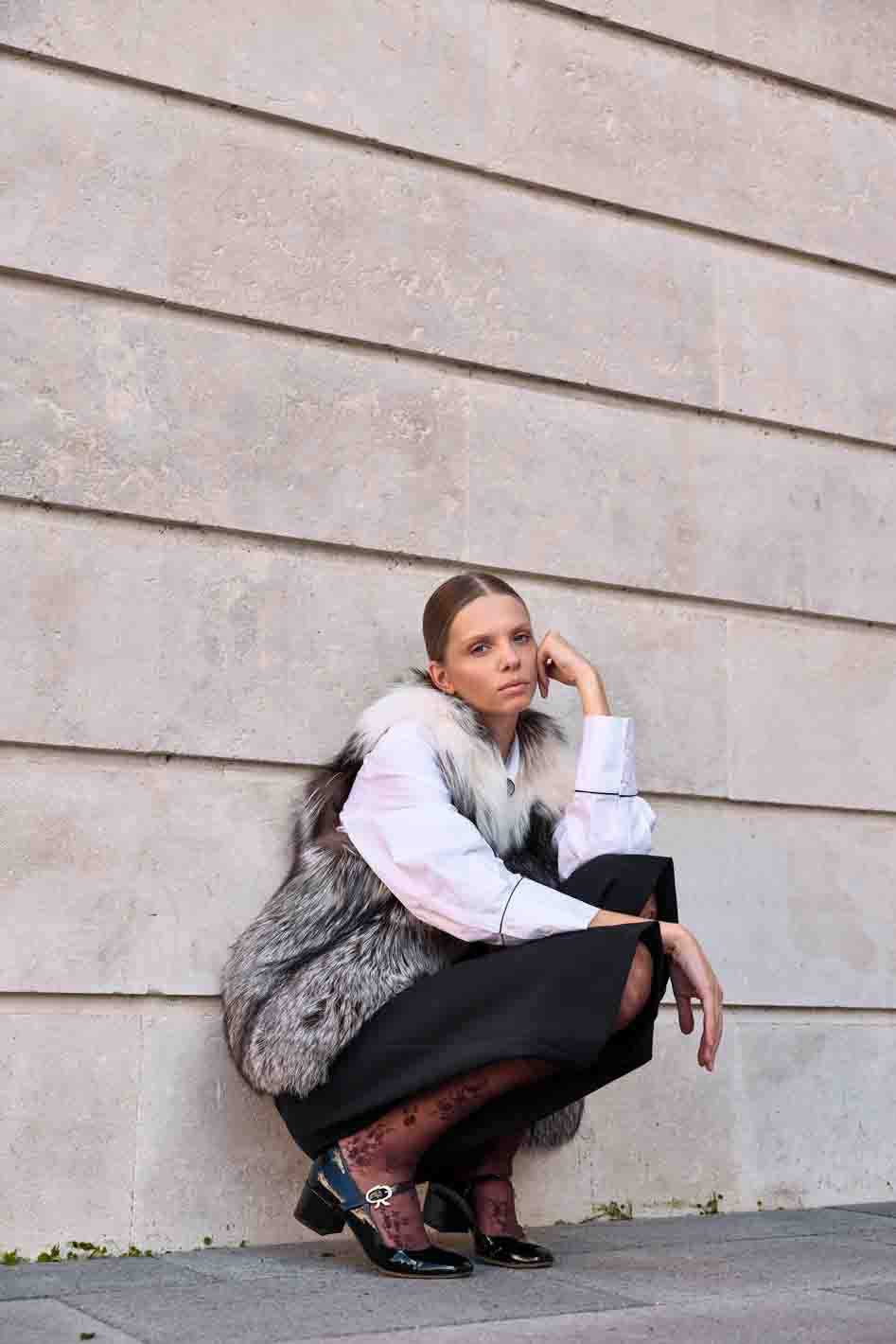 Plantiumfuchsweste - natürliche Farbe