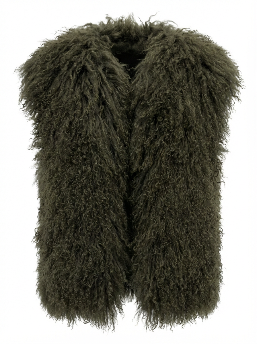 Mongolische Pelzweste