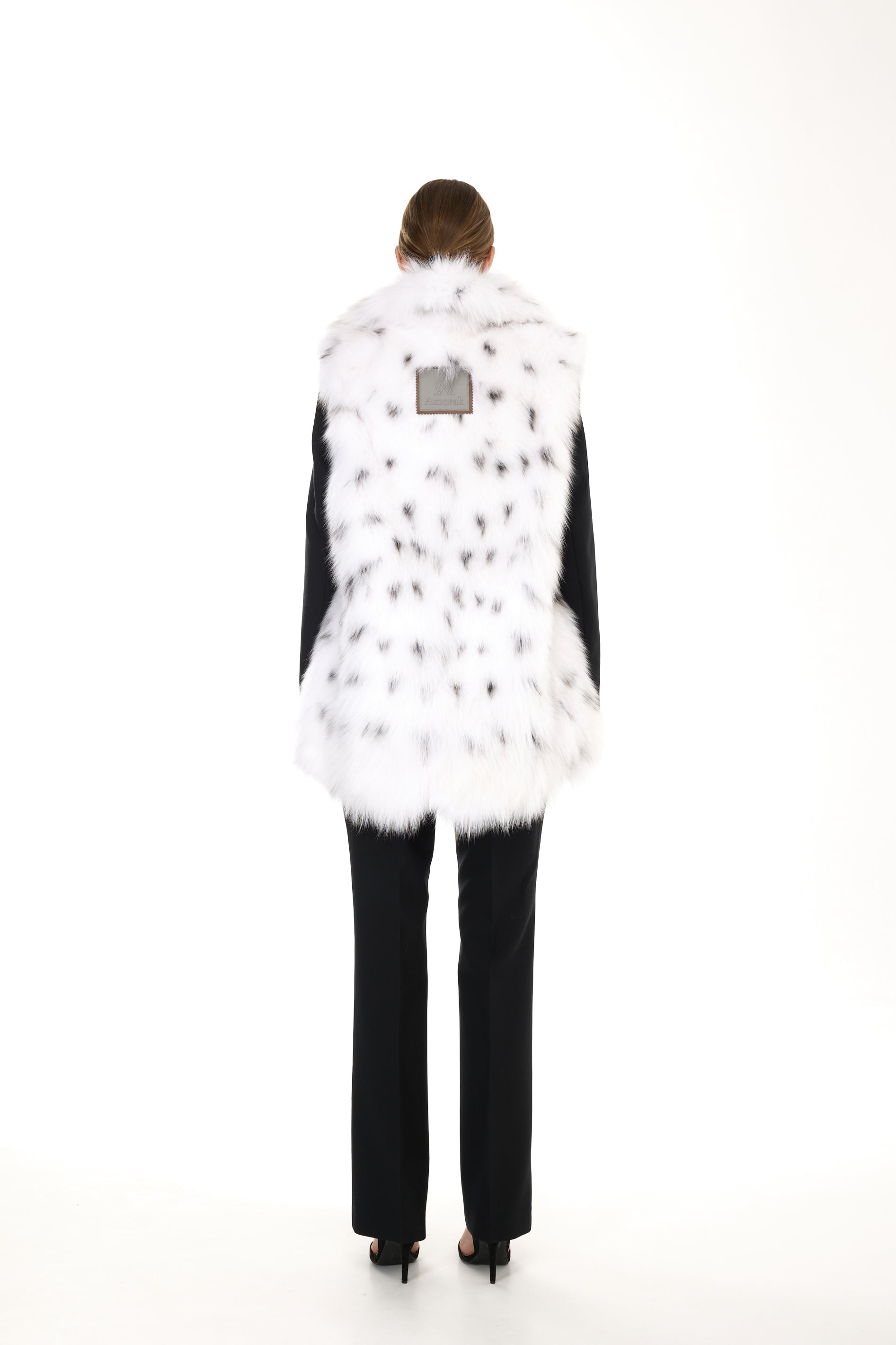 Eleganter FOX LINX Parka mit hohem Kragen und abnehmbarer Fellweste