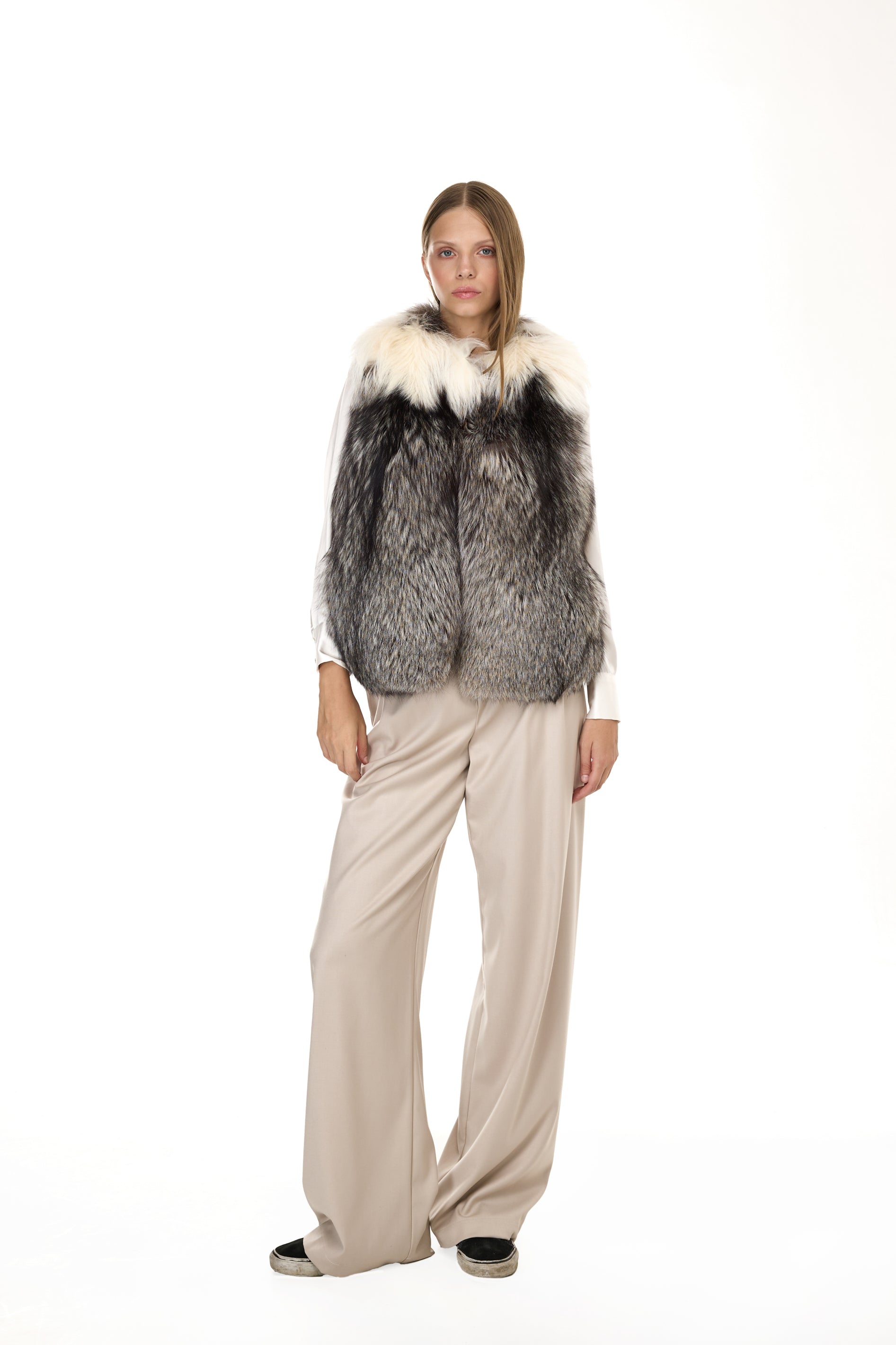 Plantiumfuchsweste - natürliche Farbe