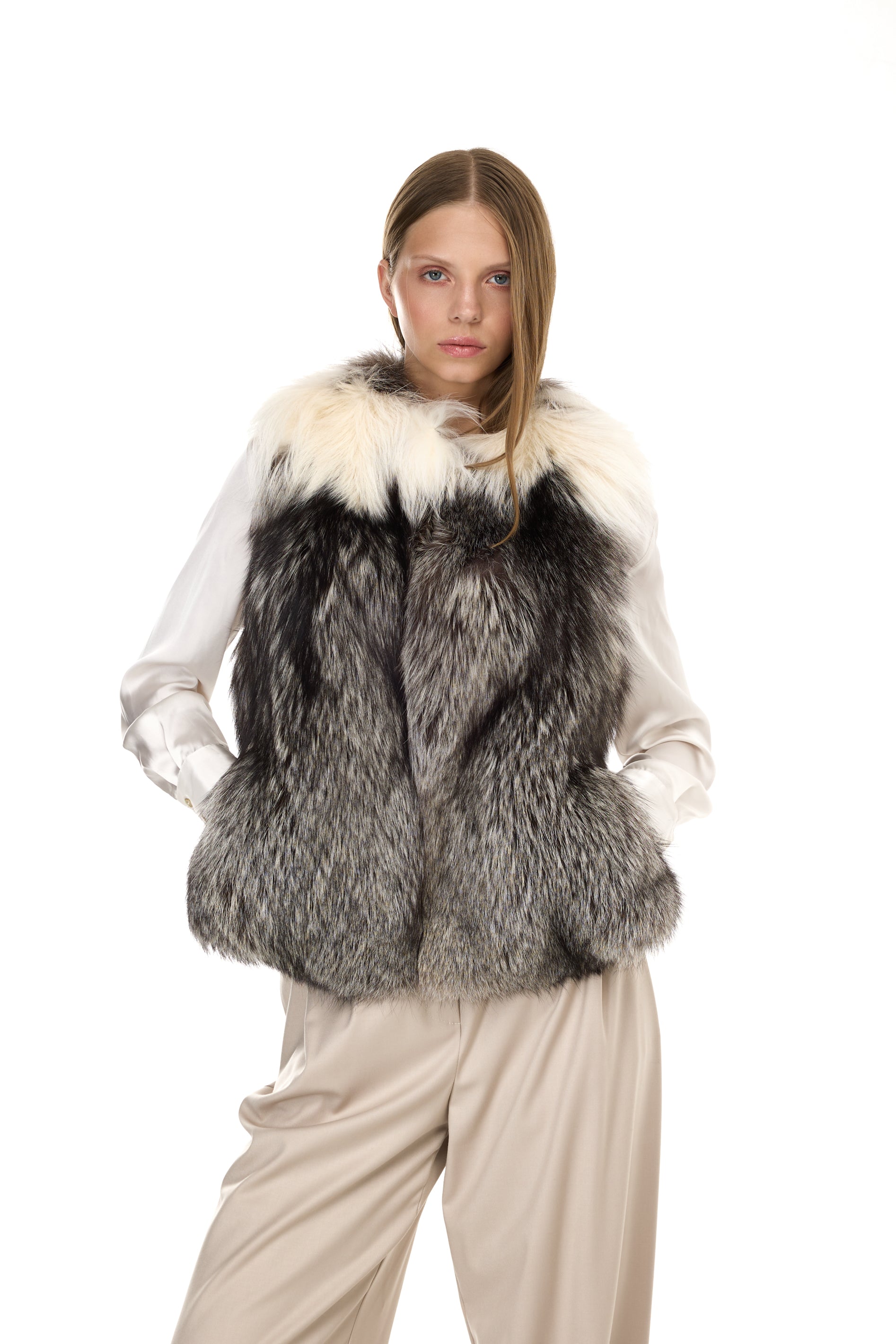 Plantiumfuchsweste - natürliche Farbe