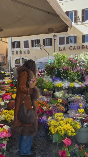 Coat Suede Mongolia shearling